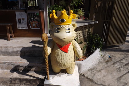 店頭のオブジェ